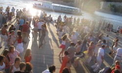 Latin Dancing on the Moskva River